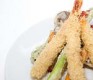 shrimp and vegetable tempura 虾天